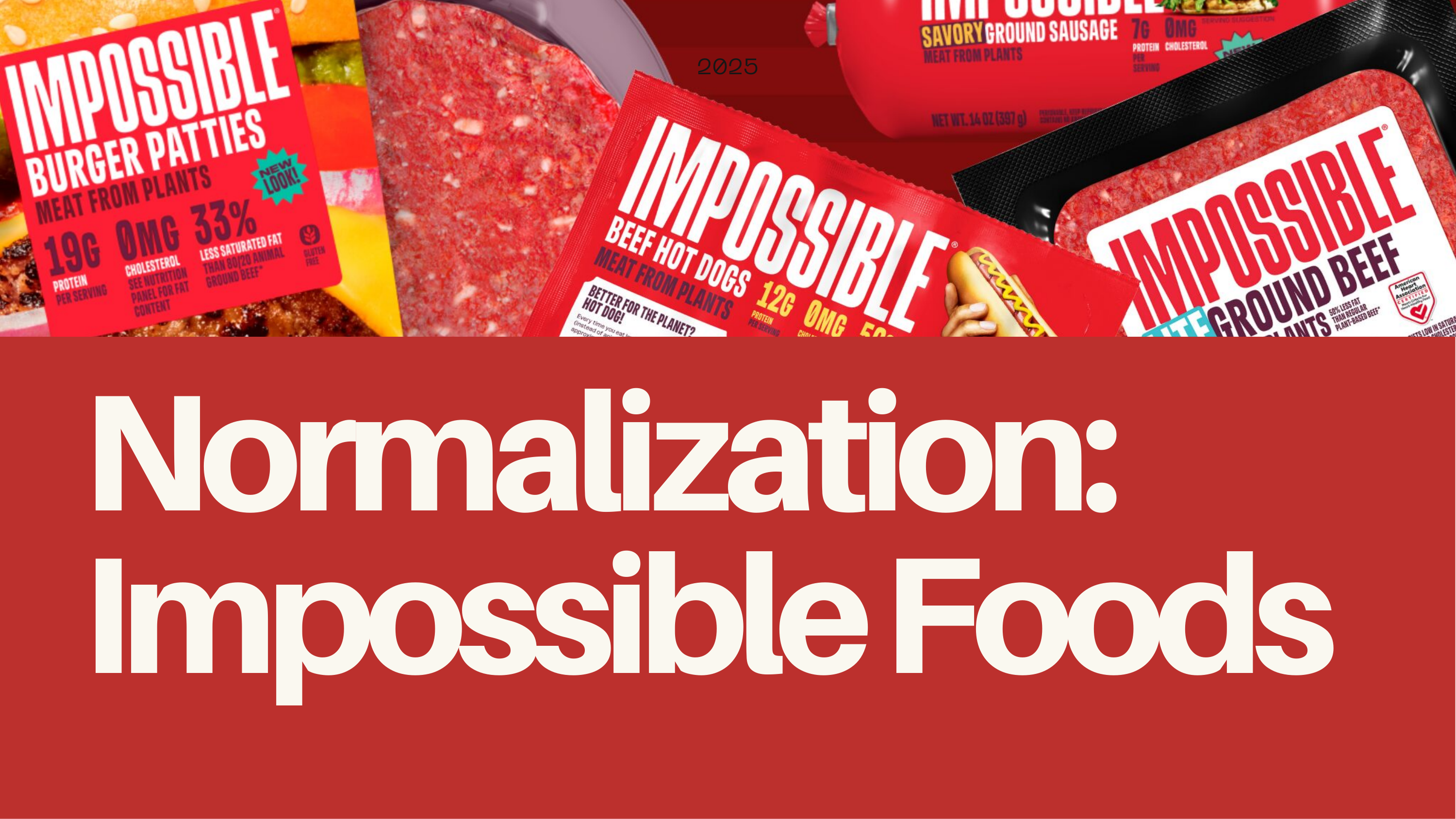 Impossible Foods Normalization Presentation